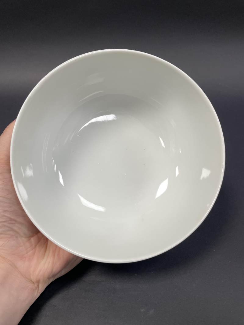 清嘉庆 粉彩三多纹墩式碗 - 图5