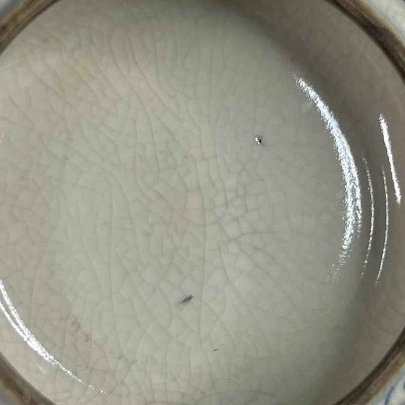 清中晚期 煨瓷青花山水纹盖盒 - 图34