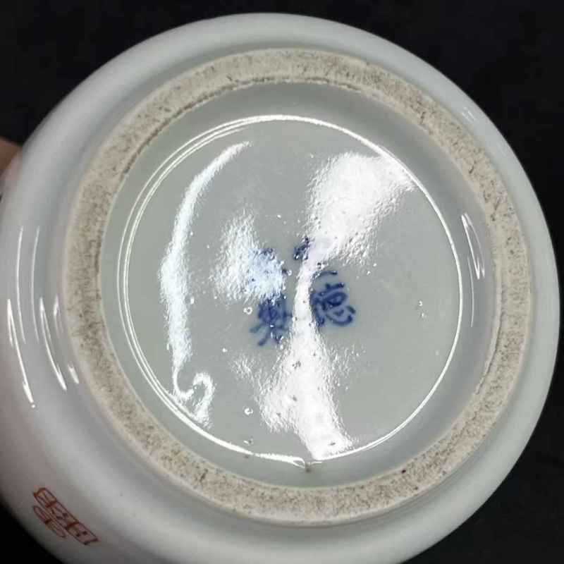 清早期 青花五彩人物诗文炉 - 图24