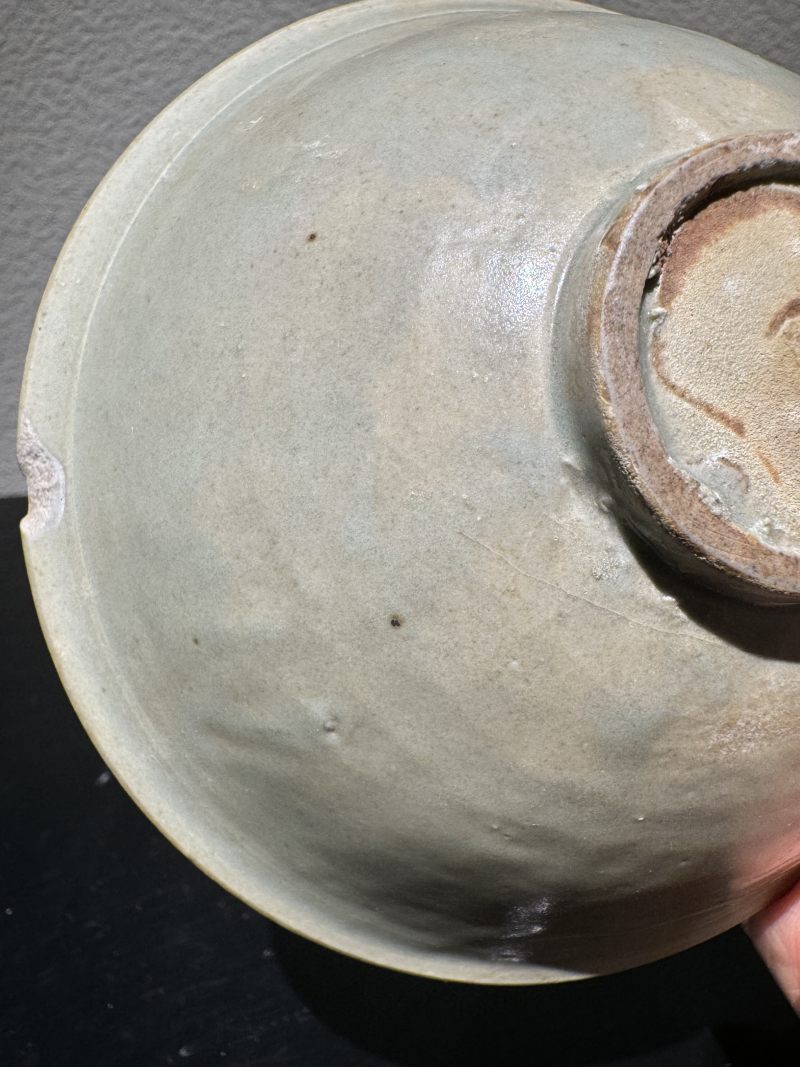 明 耀州窑印花娃娃碗 - 图11
