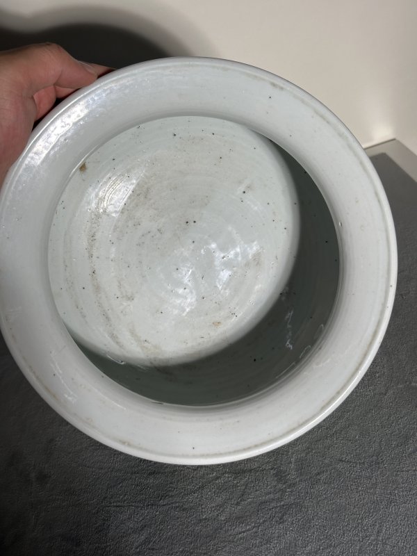 清中期 粉青釉暗刻花卉香炉 - 图11