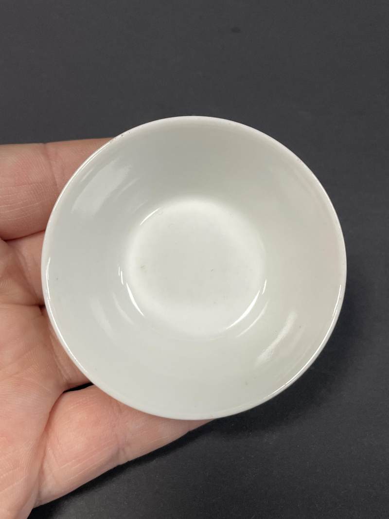 清乾隆 粉彩山水纹马蹄套杯六只 - 图10