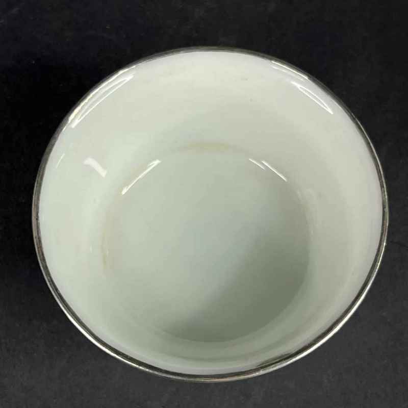 清早期 青花赤壁赋诗文杯 - 图22