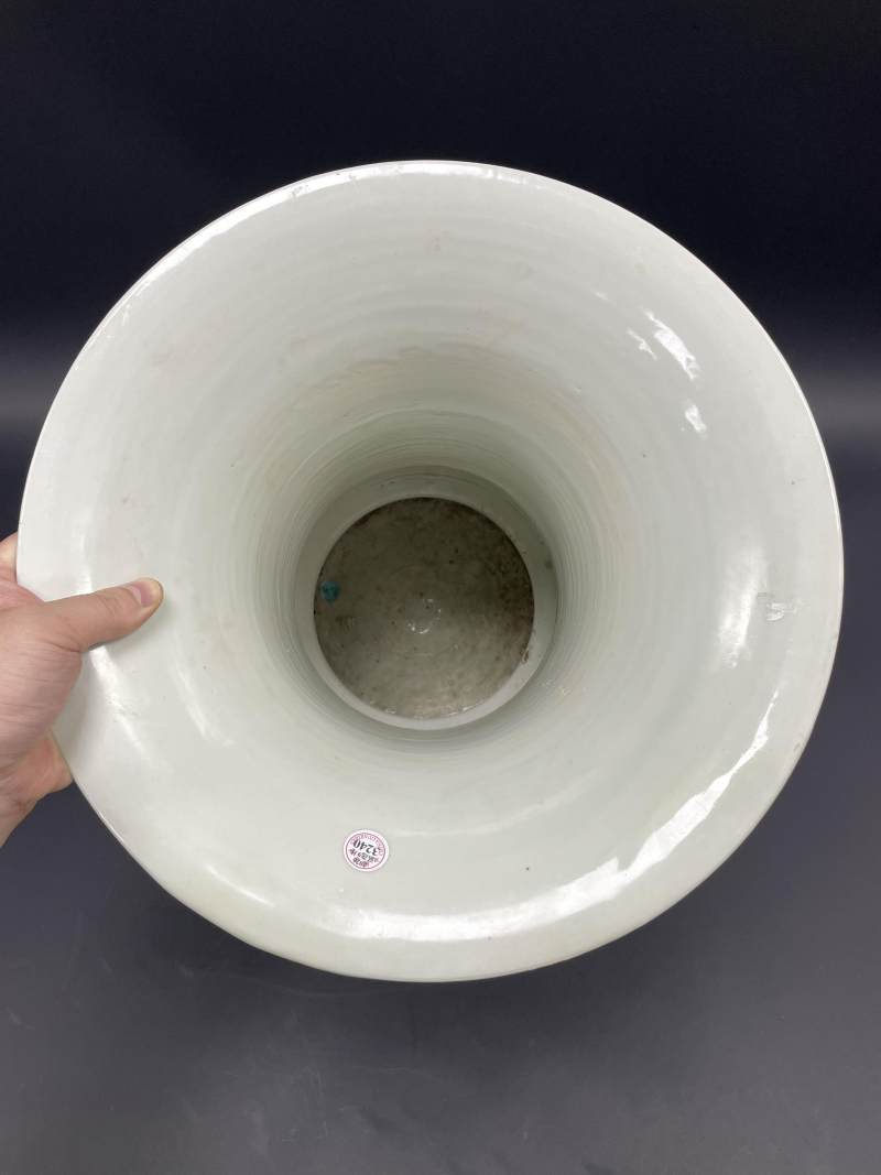 清雍正 青花三星八仙纹大花觚 - 图22