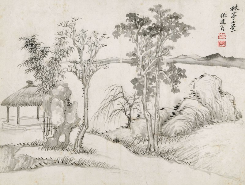 楊晉　臨古冊　 設色紙本　冊頁十開　一七一六年作 | YANG JIN (1644-1728) - 图21
