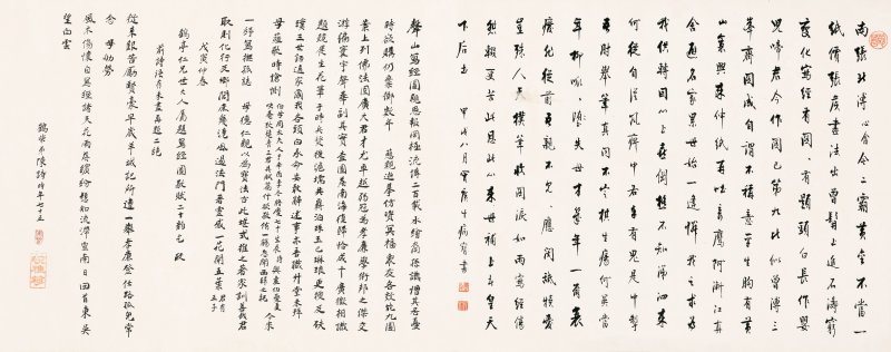張大千　寫經圖　設色紙本　手卷　一九三四年作 | ZHANG DAQIAN (CHANG DAI-CHIEN 1899-1983) - 图11