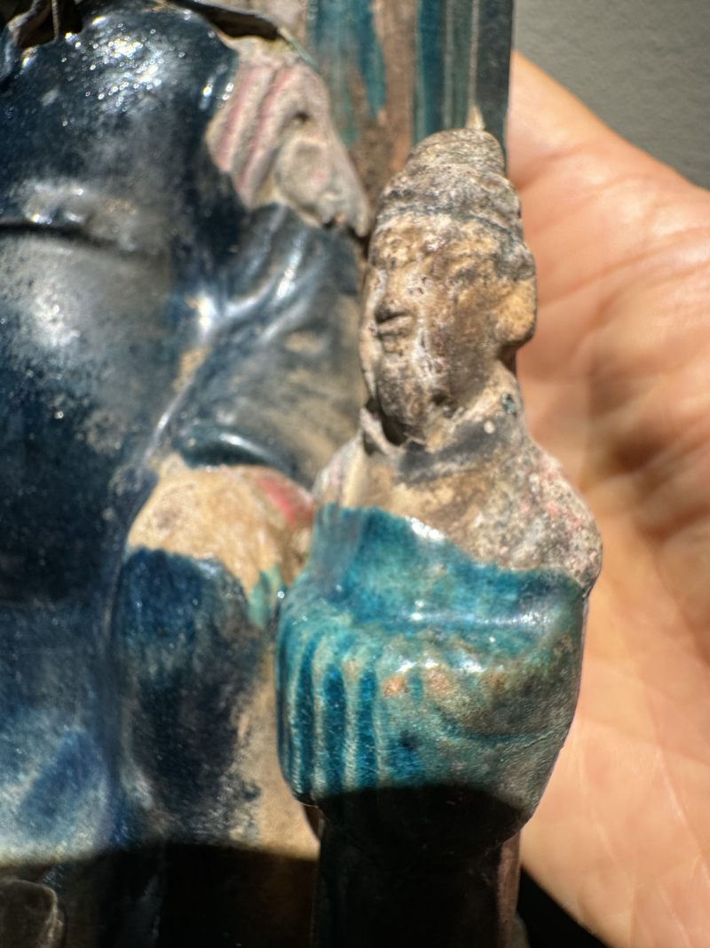 明 山西珐华彩真武大帝塑像 - 图8