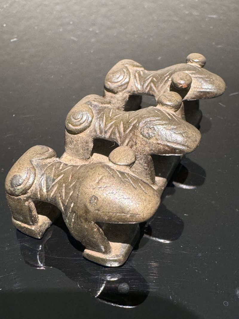 明 三蛙形穿绳器 - 图8
