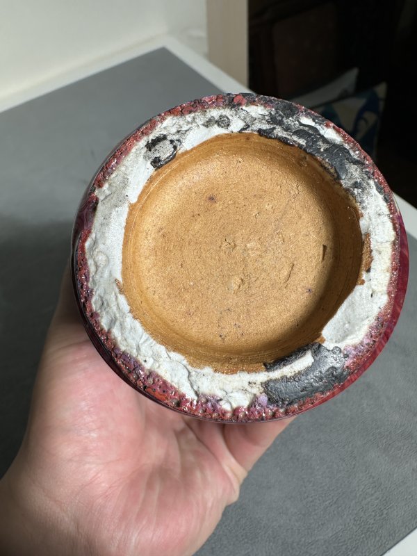 清中期 窑变红釉梅瓶 - 图6