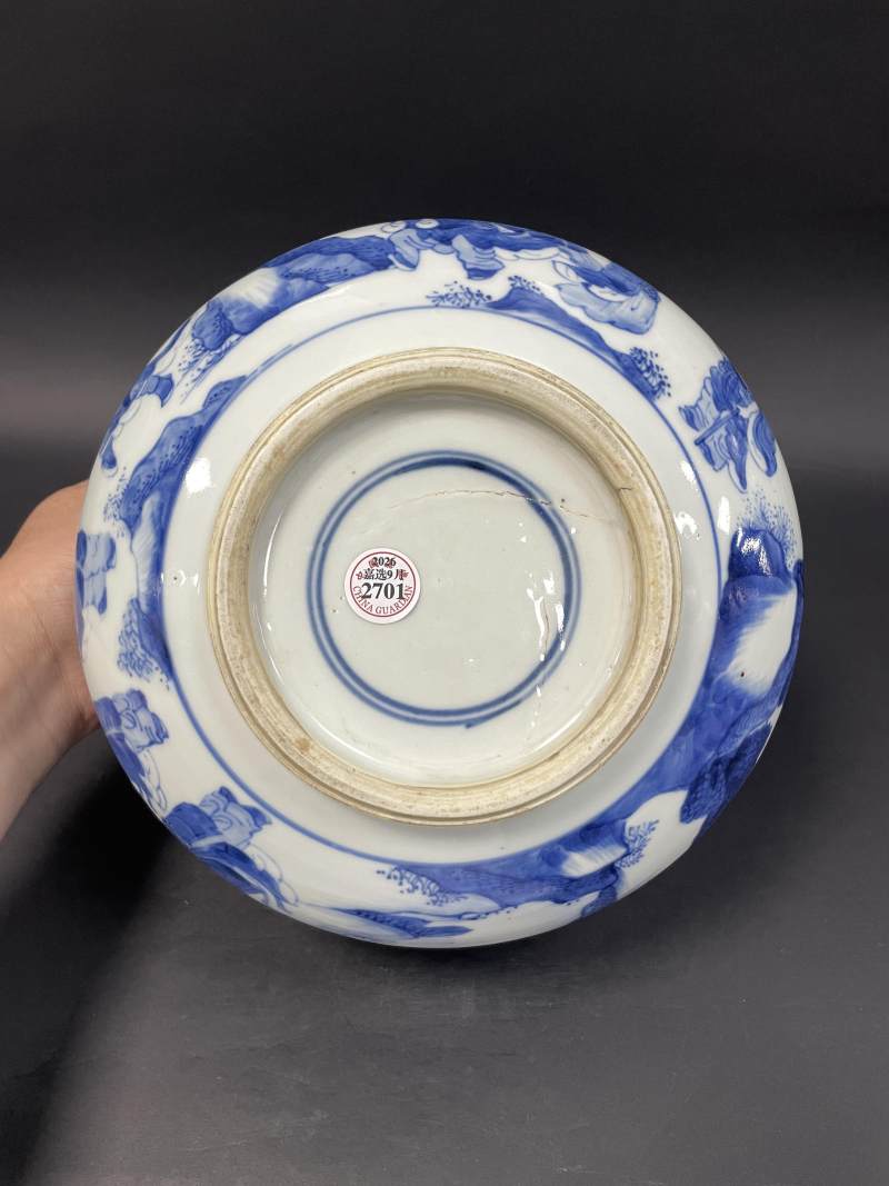 清康熙 青花八仙纹罗汉炉 - 图8