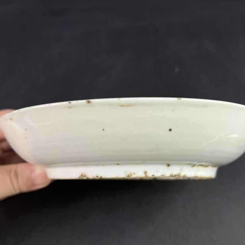 明 青花花卉纹盘 - 图27