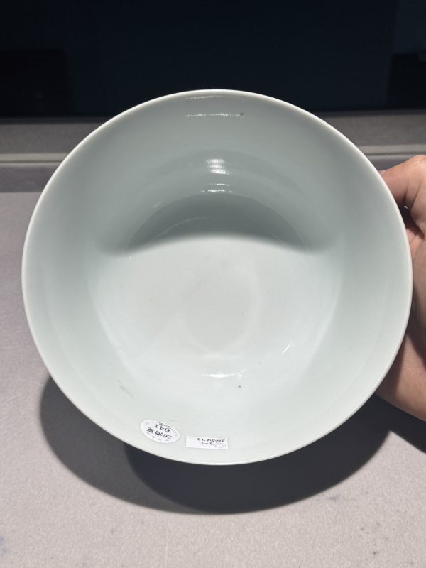清道光 青花缠枝牡丹纹宫碗一对 - 图80
