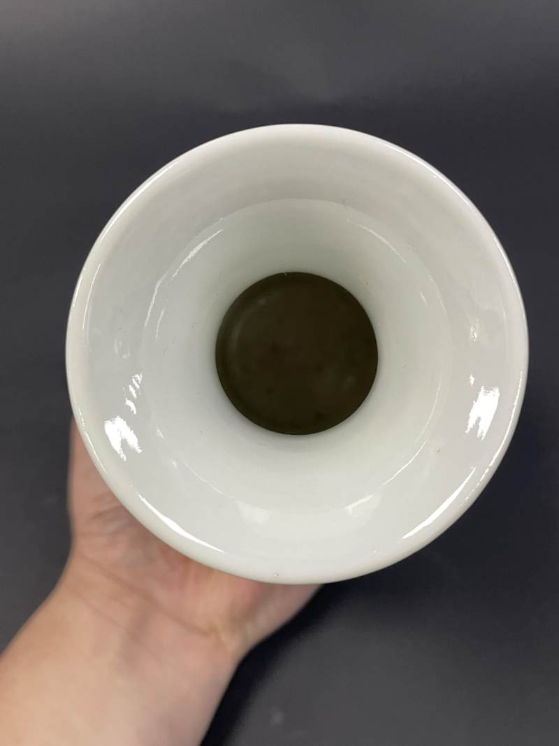 民国 粉彩钟馗图瓶 - 图7