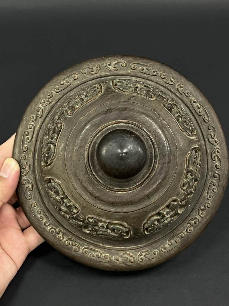清康熙 青花缠枝莲杂宝纹罐 - 图17