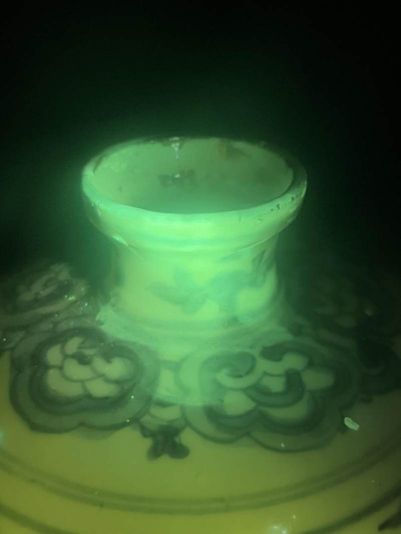 明晚期 青花应龙纹带盖梅瓶 - 图9