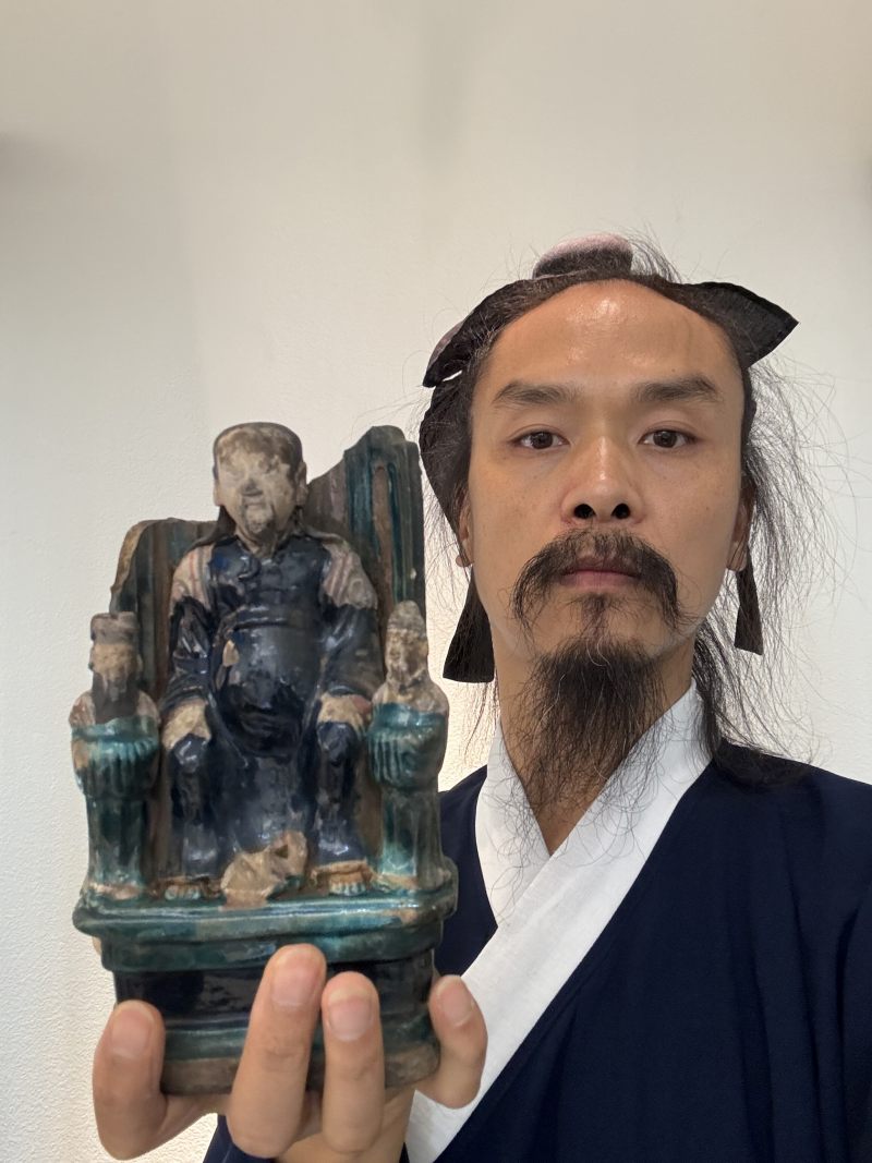 明 山西珐华彩真武大帝塑像 - 图12