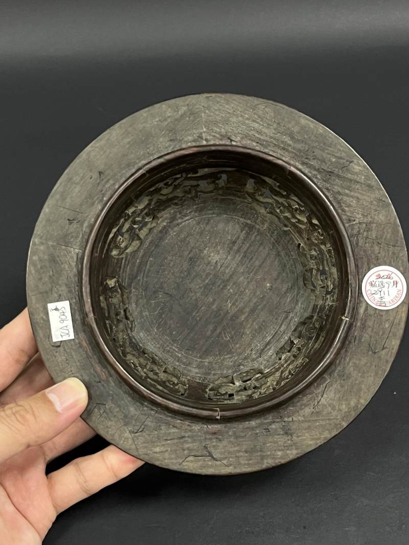 清康熙 青花缠枝莲杂宝纹罐 - 图18