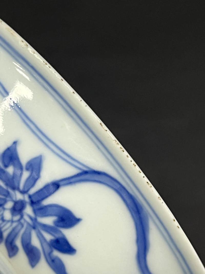 清雍正 青花缠枝莲纹小碗 - 图11