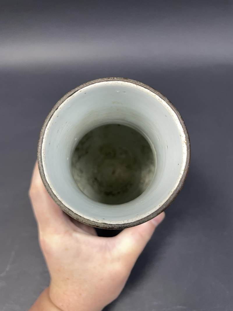 清康熙 青花人物故事图瓶 - 图12