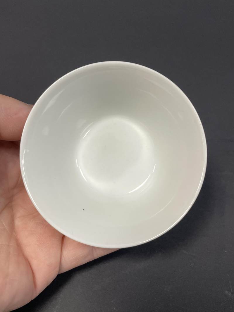 清乾隆 粉彩山水纹马蹄套杯六只 - 图28