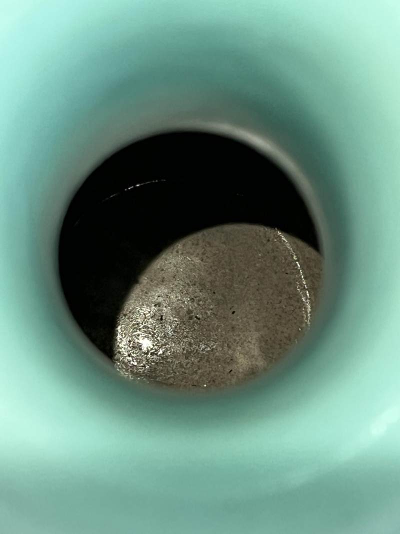 清道光 秋葵绿地洋彩福寿连绵喜字瓶 - 图6