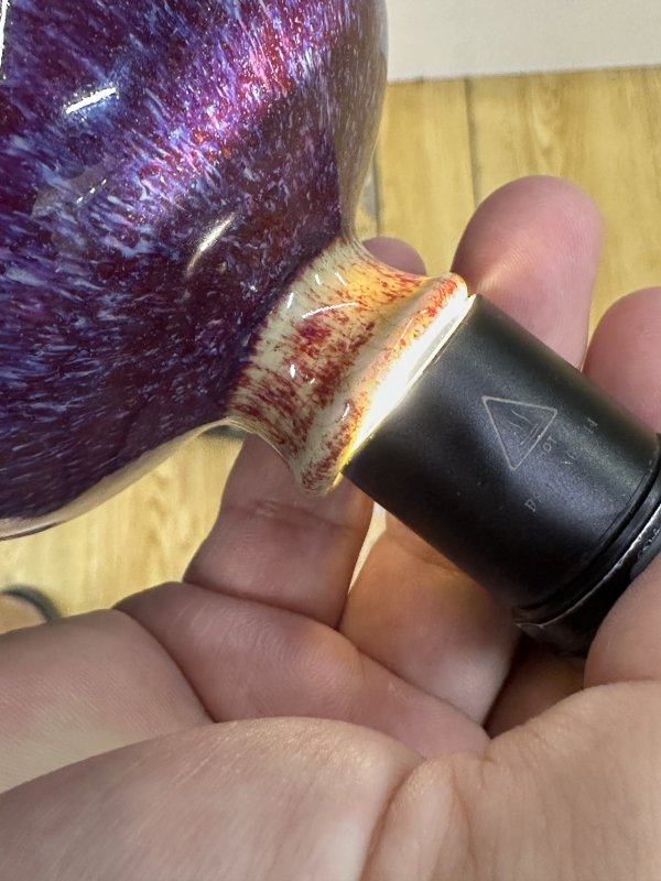 清中期 窑变红釉梅瓶 - 图12
