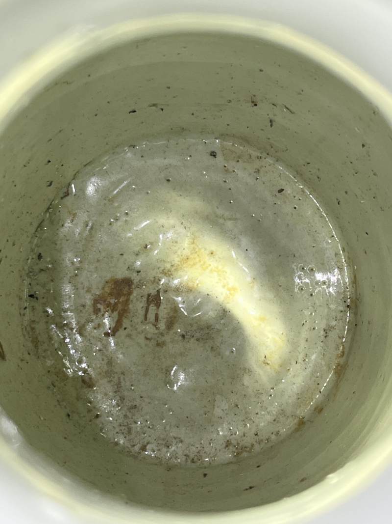 清康熙 洒蓝釉棒槌瓶 - 图6