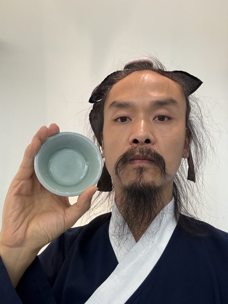 明 龙泉窑青瓷直口洗 - 图11