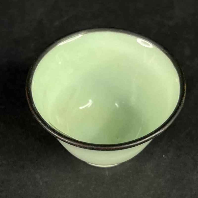 清乾隆 粉青釉杯 - 图13