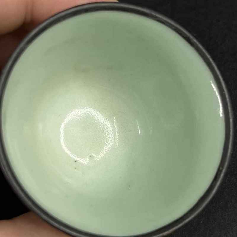 清乾隆 粉青釉杯 - 图14
