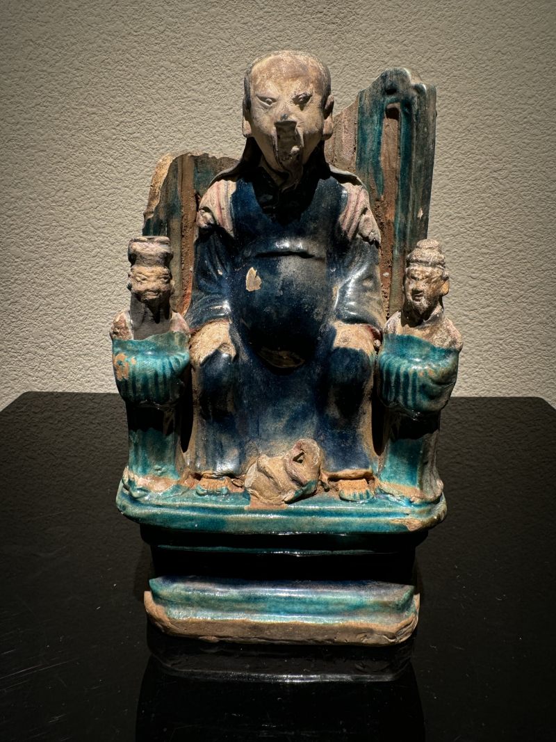 明 山西珐华彩真武大帝塑像