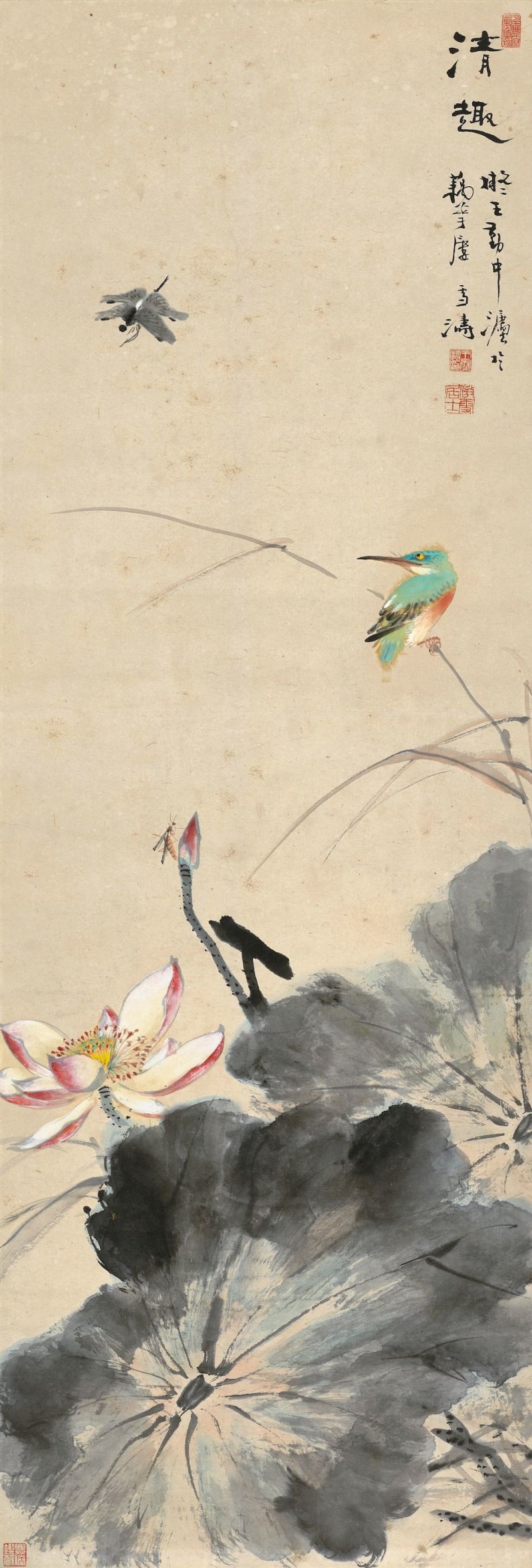 王雪濤　清趣　設色紙本　鏡心 | WANG XUETAO (1903-1982)