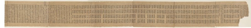 《大方廣佛華嚴經》卷第四十四（晉譯五十）　白麻紙　手卷（未裱）　一卷 | ANONYMOUS (5-6TH CENTURY) - 图2