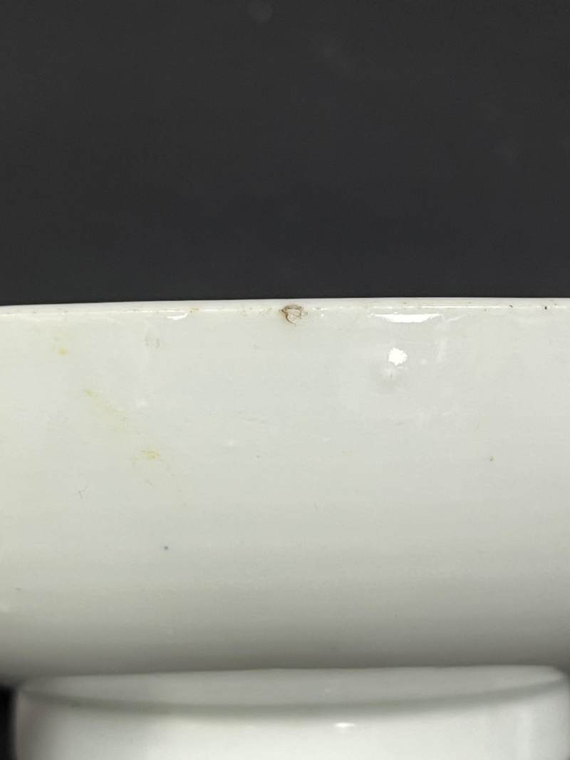 清康熙 青花花鸟纹盘 - 图11