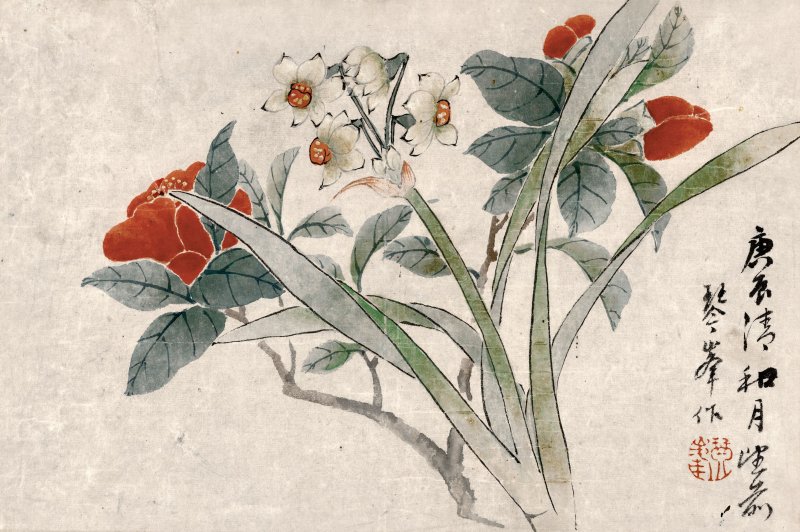 翟繼昌　摹古冊　設色紙本　冊頁八開　一八二〇年作 | ZHAI JICHANG (1770-1820) - 图19