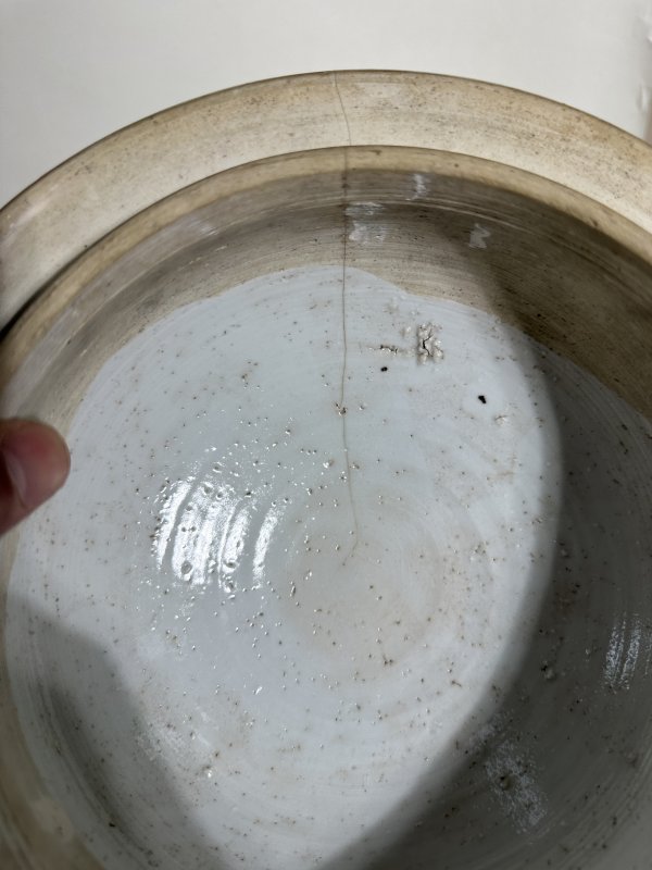 清康熙 青花婴戏图将军罐 - 图21