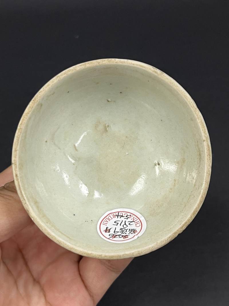 清 德化窑杯五只 - 图2
