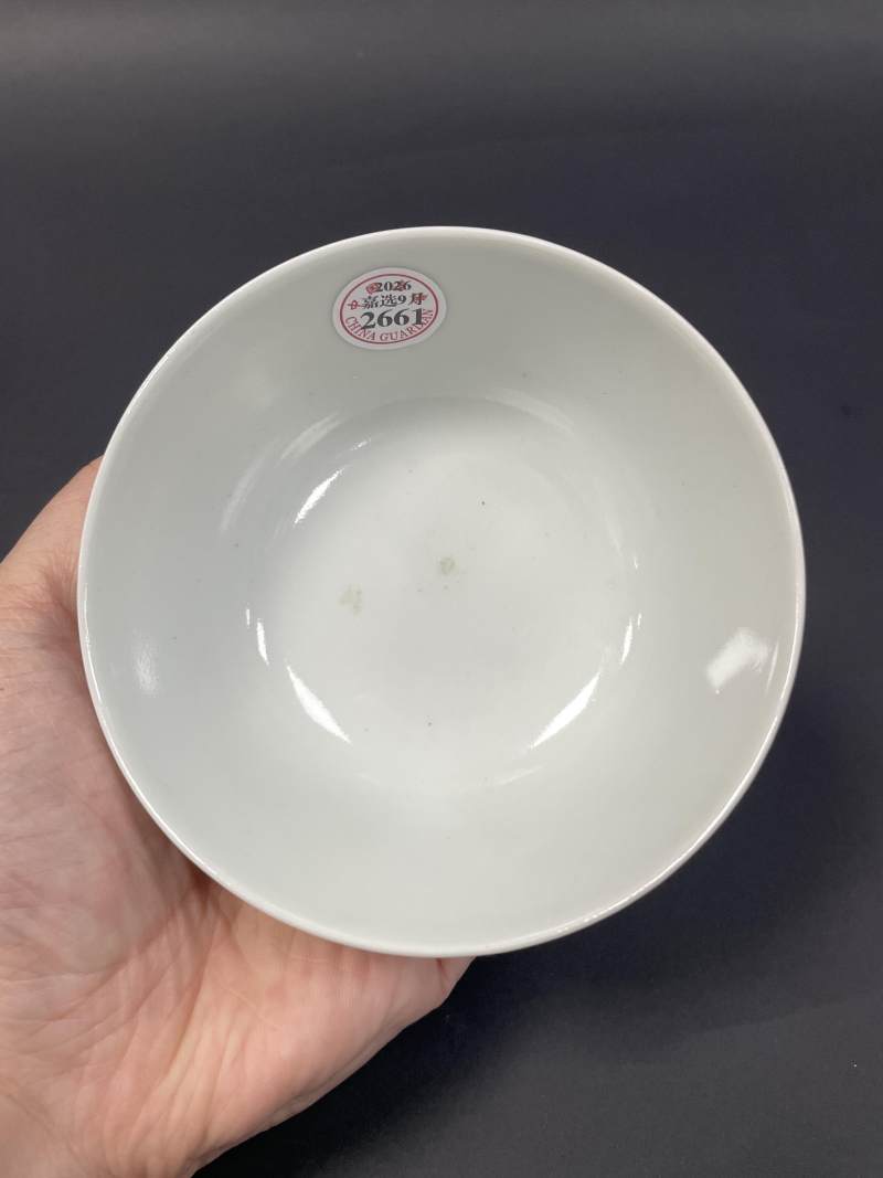清中期 粉彩八宝纹碗 - 图6