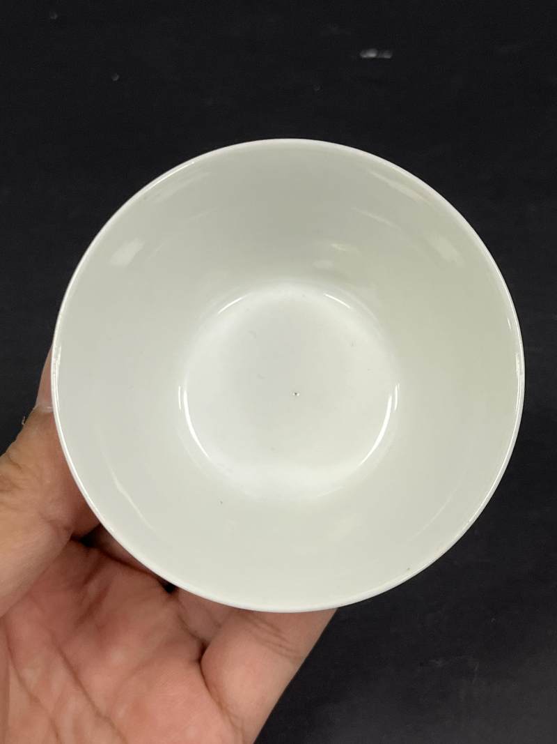 清乾隆 粉彩山水人物纹马蹄套杯十只 - 图21
