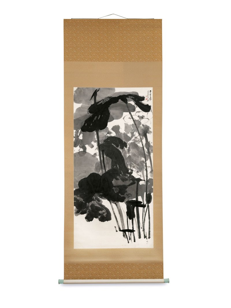 張大千　墨荷　水墨紙本　立軸　一九六二年作 | ZHANG DAQIAN (CHANG DAI-CHIEN, 1899-1983) - 图11