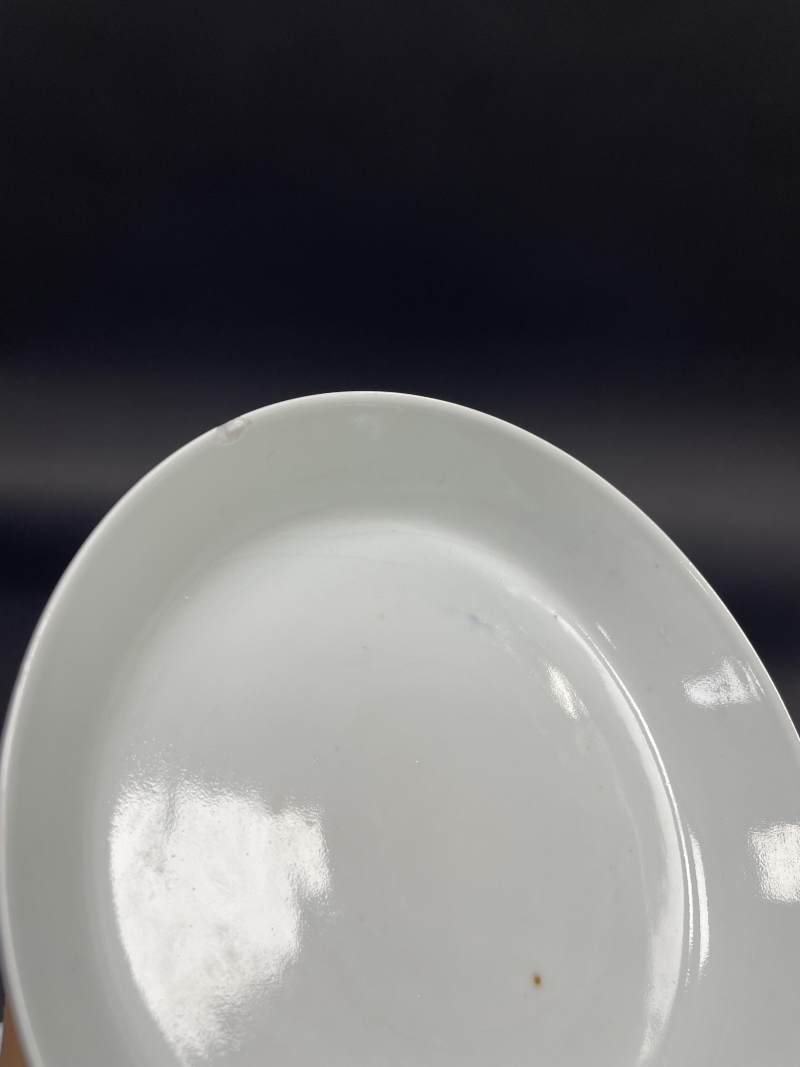 清中期 天蓝釉高足盘 - 图11