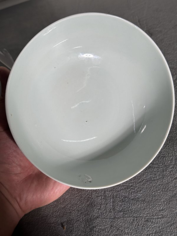 清嘉庆 青花宝相花纹碗 - 图9