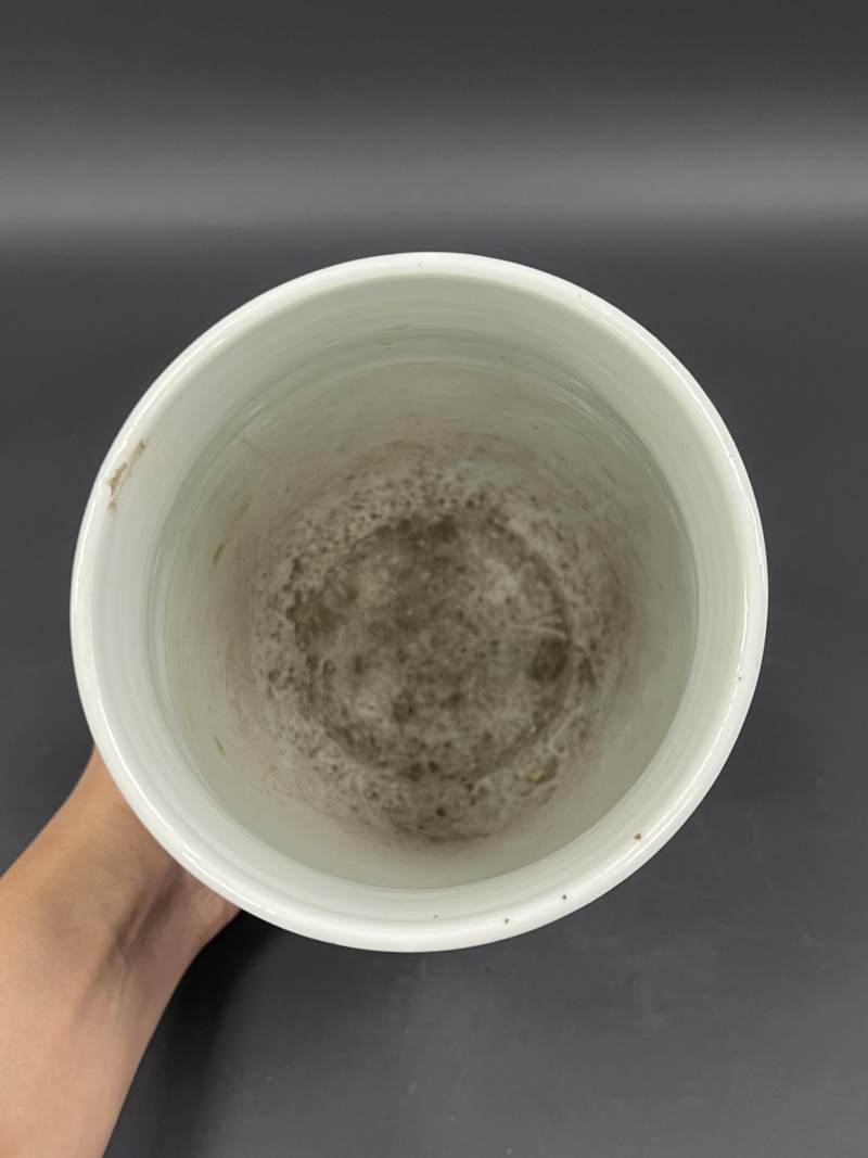 清中期 青花花卉纹壮罐 - 图6