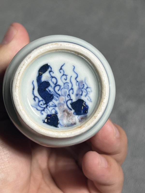 清中期 青花釉里红十二生肖母壶 - 图11