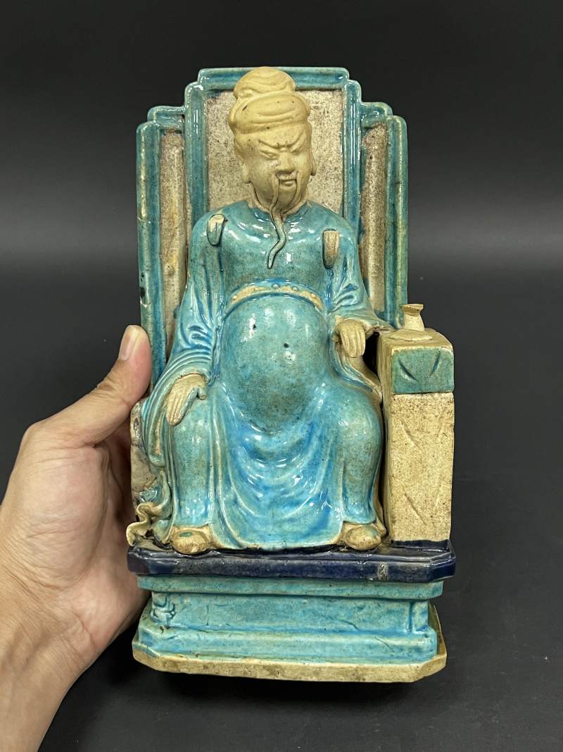 明晚期 仿珐华文昌帝君像 - 图2