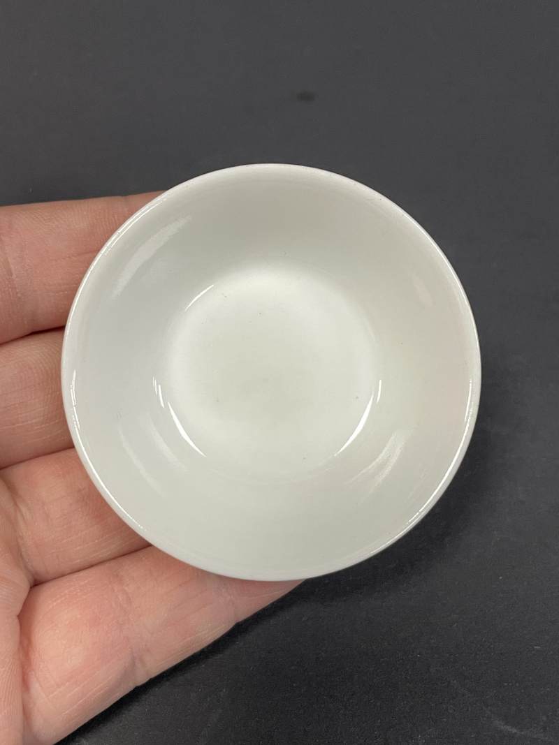 清乾隆 粉彩山水纹马蹄套杯六只 - 图5