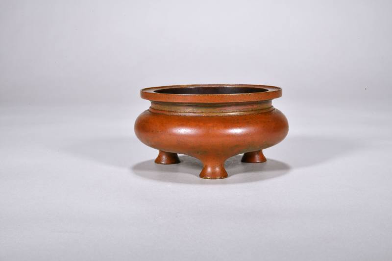 民国 铜鬲式炉 - 图2