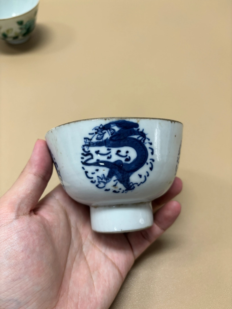清 瓷器一组四件 - 图13