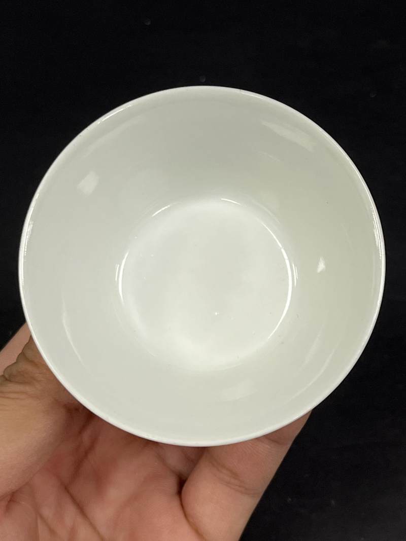 清乾隆 粉彩山水人物纹马蹄套杯十只 - 图31