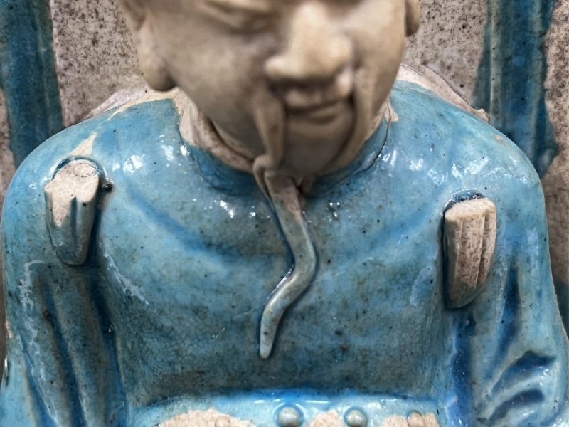 明晚期 仿珐华文昌帝君像 - 图7
